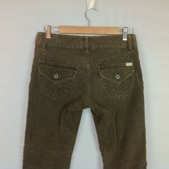 Polo Ralph Lauren Corduroy Pants Womens 4 Brown Straight - Picture 5 of 7